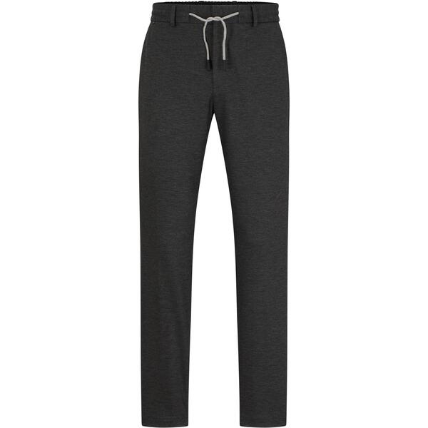 主任者 メンズ ボトムス 心地よいズボン下 か細い填まる Boss Men\u0027s Genius Junior Slim Fitrousers Grey 薄墨色