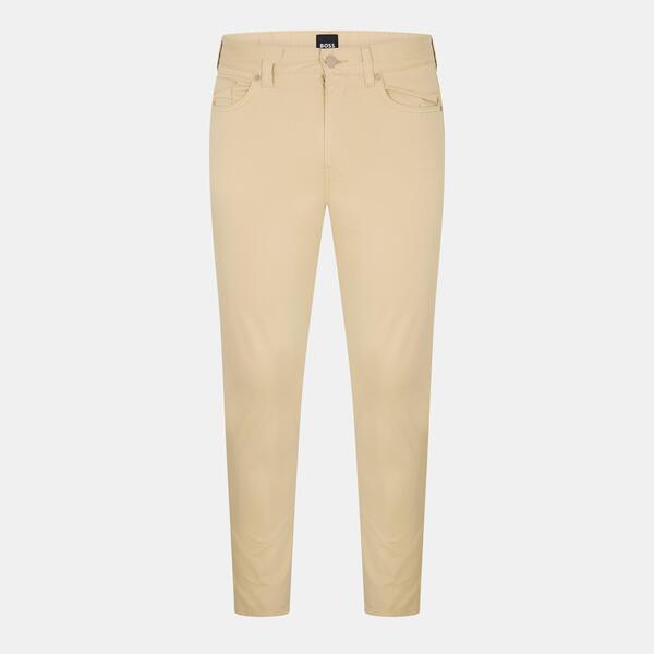 雇い主 メンズ ボトムス 心地好いズボン下 か細い相応う Boss Men\u0027slim Fitrousers Light Beige ベージュ