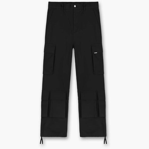 リプレゼント メンズ ボトムス 心地好いズボン下 Represent Men\u0027s Baggy Cargo Trousers Black 黒いこと