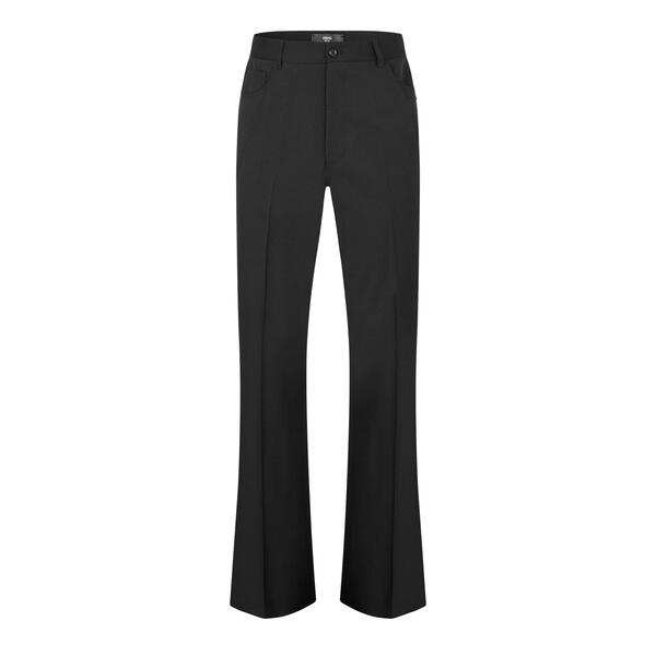 アミリ メンズ ボトムス 心地よいズボン下 伸び伸びする填まる ワイドレッグ Amiri Men\u0027s Wide Leg Relaxed Fitrousers Black 黒いこと