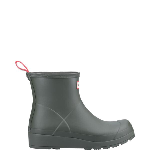 山立ち レディース シューズ ブーツ・レインブーツ Hunter Play Short Boot Dark Olive オリーブ