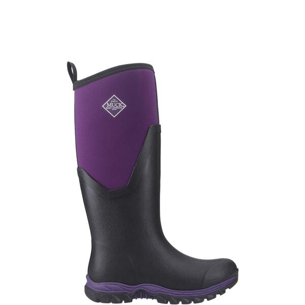 ムックブーツ レディース シューズ ブーツ・レインブーツ トール Muck Boots Arctic Sport II Tall Wellington Black 黒いこと