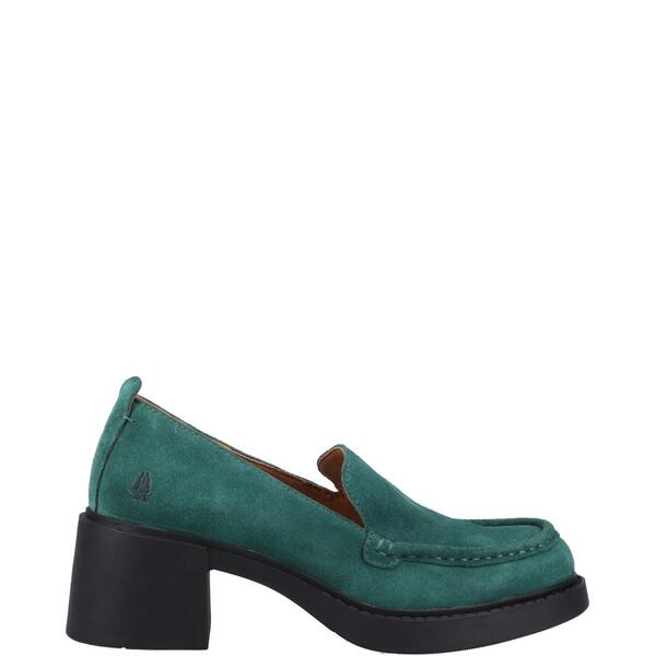 ハッシュパピー レディース シューズ パンプス 置き目毛皮 Hush Puppies Adelaide Loafer Dark Green 緑であること
