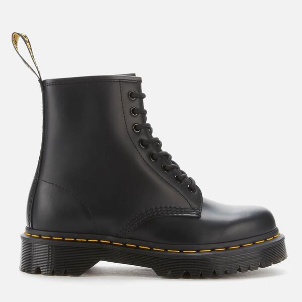 御医者さんマーチン メンズ シューズ ブーツ・レインブーツ プラットホームブーツ プラットホーム Dr Martens 1460 Bex Smooth Platform Boots Black 黒いこと