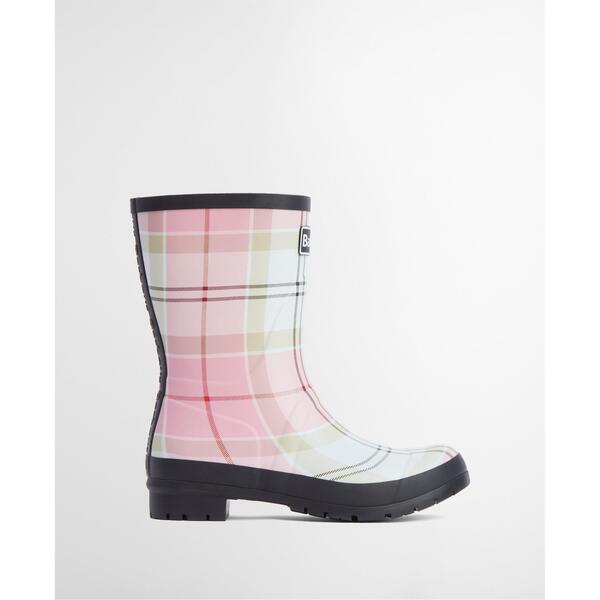 バブアー レディース シューズ ブーツ・レインブーツ Barbour Womens Banbury Wellington Boots Cherry B Tartan