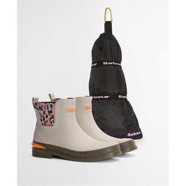 バブアー レディース シューズ ブーツ・レインブーツ アンクル Barbour Womens Abbeyfield Packable Ankle Wellingtons Mist