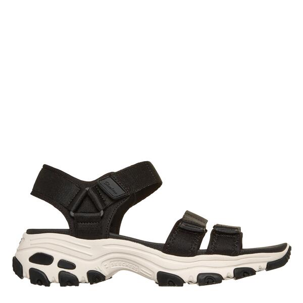 スケッチャーズ レディース シューズ サンダル Skechers Women\u0027s Flat Sandals Black 黒いこと