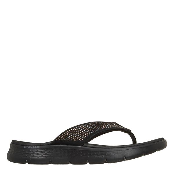 スケッチャーズ レディース シューズ サンダル Skechers Women\u0027s Flip Flops Black 黒いこと