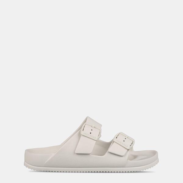 手玉 濾過性病原体 レディース シューズ サンダル Jack Wills Two Strap Sandals Womens Onyx White 白いこと