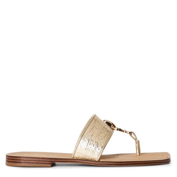 アルド レディース シューズ サンダル Aldo Women\u0027s Flat Sandals Gold ゴールド
