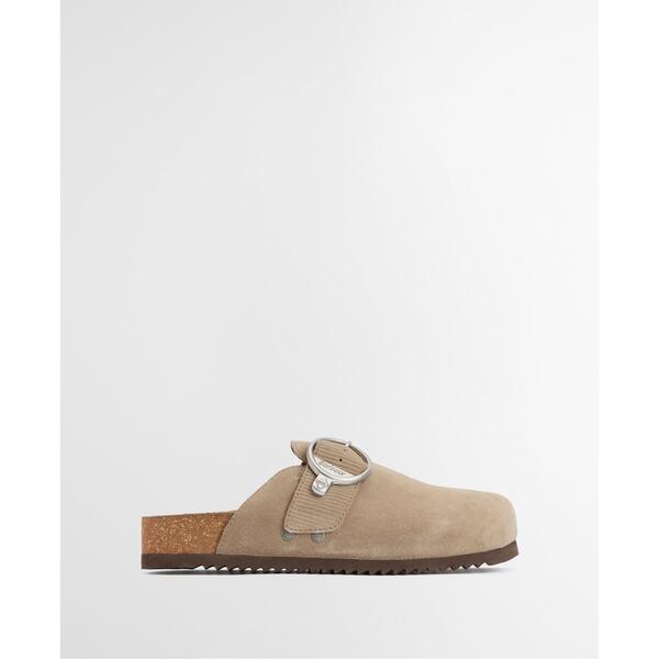 バブアー レディース シューズ サンダル Barbour Womens Kyra Sandals Taupe Suede トープ