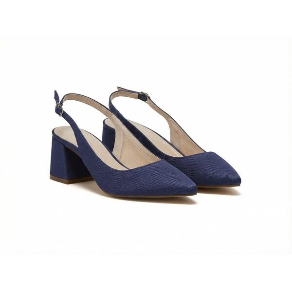 虹霓 レディース シューズ パンプス Rainbowomen\u0027s Block Court Shoes Mid Navy 米国海軍