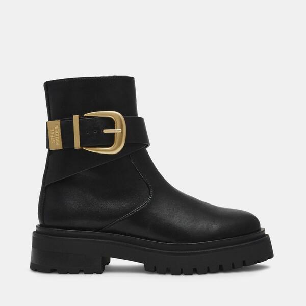 スティーブ マデン レディース シューズ ブーツ・レインブーツ Steve Madden Lexs Boot Ld99 Blk Leather