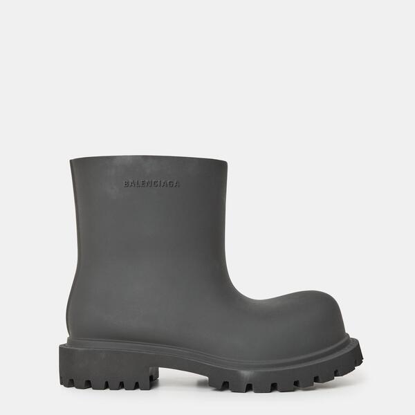 バレンシアガ レディース シューズ ブーツ・レインブーツ Balenciaga Steroid Boots Black 黒いこと