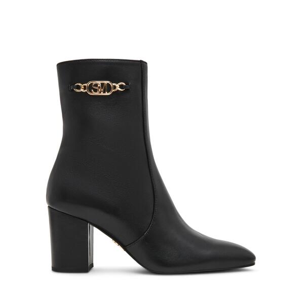 スティーブ マデン レディース シューズ ブーツ・レインブーツ Steve Madden Geneeva Boot Ld99 Black Leat 黒いこと