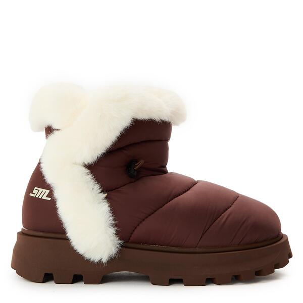 スティーブ マデン レディース シューズ ブーツ・レインブーツ プルオーバー Steve Madden Women\u0027s Frostee Snug Boots Brown 赤銅色