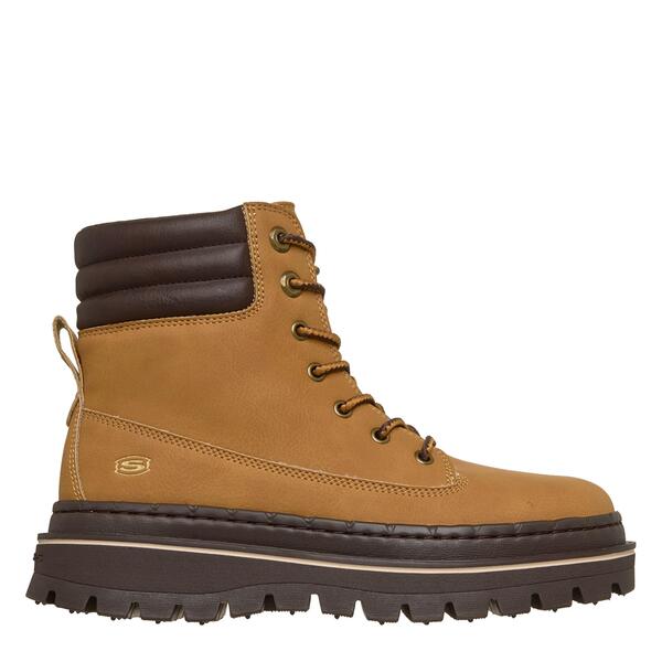 スケッチャーズ レディース シューズ ブーツ・レインブーツ アンクル Skechers Women's Jammers Flat Ankle Boots Wheat Leather|ReVida 店