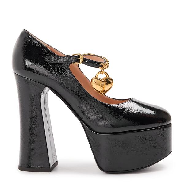 モスキーノ レディース シューズ パンプス プラットホーム 踵 Moschino Women\u0027s Platform Heels Black 黒いこと