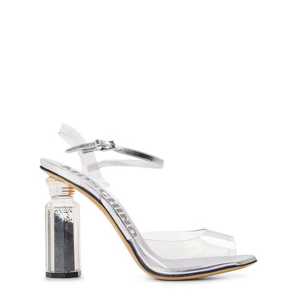 モスキーノ レディース シューズ パンプス 踵 Moschino Women\u0027s Block Heel Court Shoes Transparent