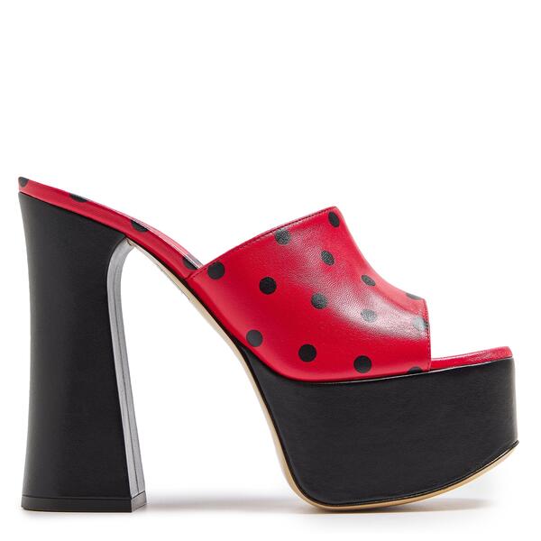 モスキーノ レディース シューズ パンプス プラットホーム 踵 Moschino Women\u0027s Platform Heels Red 赤いこと