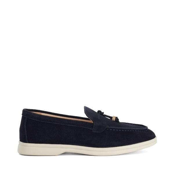 デューンロンドン レディース シューズ パンプス 置き目毛皮 Dune London Women\u0027s Gasiloafers Navy 米国海軍