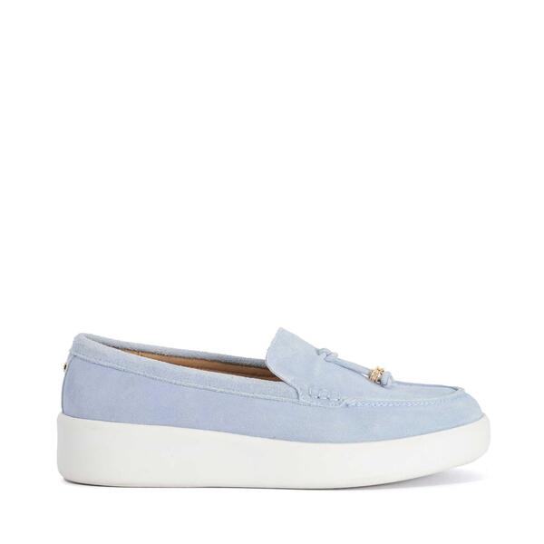 デューンロンドン レディース シューズ パンプス 置き目毛皮 Dune London Women\u0027s Gasket Loafers Blue 青色