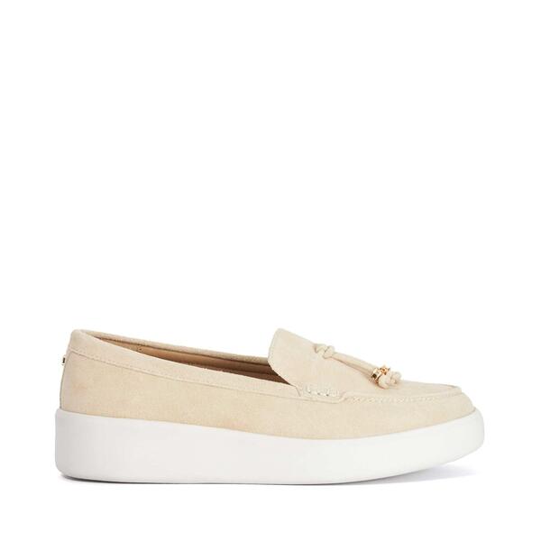 デューンロンドン レディース シューズ パンプス 置き目毛皮 Dune London Women\u0027s Gasket Loafers Taupe トープ