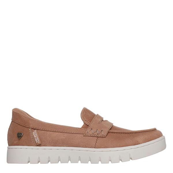 スケッチャーズ レディース シューズ スニーカー Skechers Womenslip On Trainers Tan タン