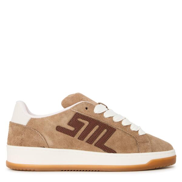 スティーブ マデン レディース シューズ スニーカー Steve Madden Women\u0027s Alysha Low-Top Trainers Taupe/Brown 赤銅色