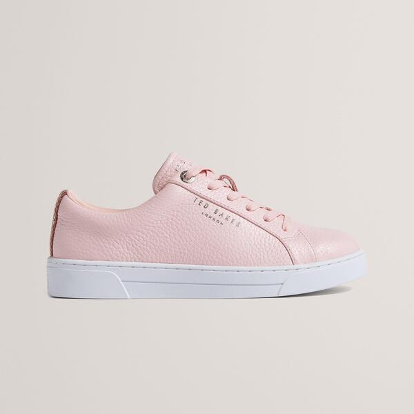 テッドベーカー レディース シューズ スニーカー Ted Baker Ted Webbing Trainer Pl-Pink サクラ色