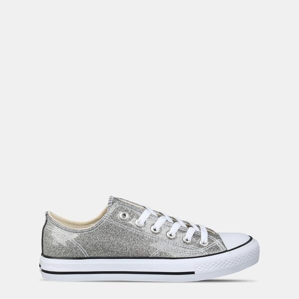 ソウルカル レディース シューズ スニーカー SoulCal Canvas Low Shoes Womensilver シルバー｜ReVida 店
