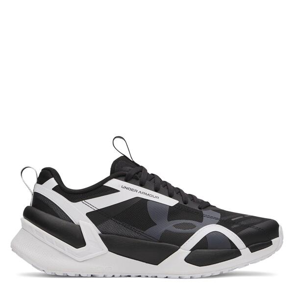 アンダーアーマー レディース シューズ スニーカー Under Armour UA Reign XT Womens Trainers Black/White 白いこと