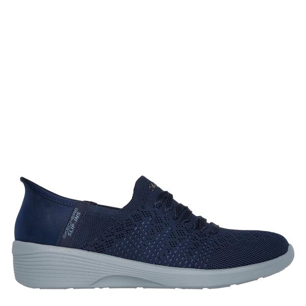 スケッチャーズ レディース シューズ スニーカー Skechers Women\u0027s Arya Swiftly Slip On Trainers Navy 米国海軍