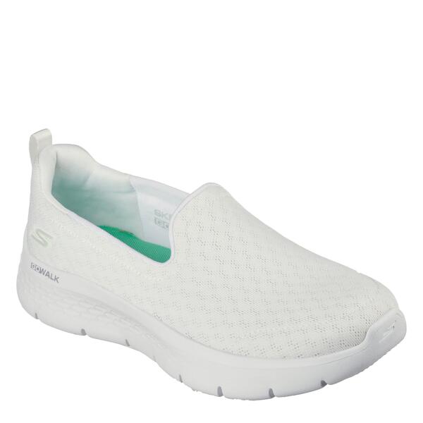 スケッチャーズ レディース シューズ スニーカー Skechers Women\u0027slip On Trainers White 白いこと
