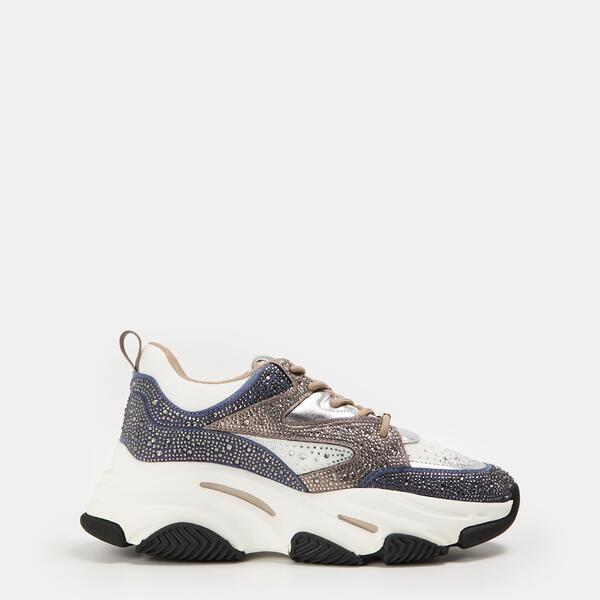 スティーブ マデン レディース シューズ スニーカー Steve Madden Women\u0027s Privy Chunky Trainerslate Blu/Taupe スレート
