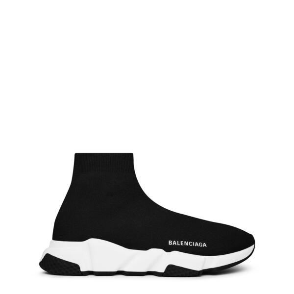 バレンシアガ レディース シューズ スニーカー Balenciaga Speed Trainers Blk/White 1015 白いこと