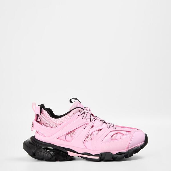 バレンシアガ レディース シューズ スニーカー メッシュ Balenciaga Track Mesh Sneakers Pink/Black 黒いこと