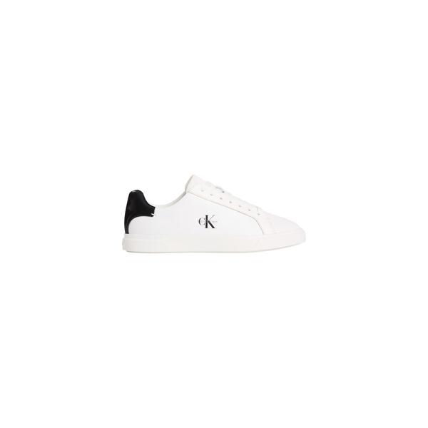 カルバンクライン レディース シューズ スニーカー Calvin Klein Women\u0027s Low-Top Trainers Bright Wht/Bck