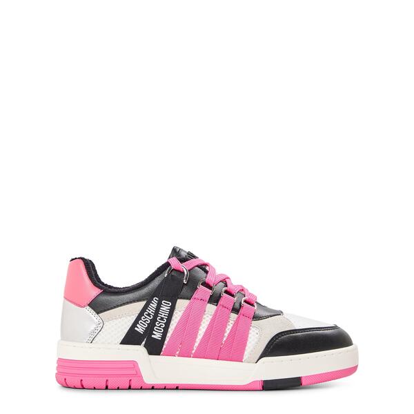 モスキーノ レディース シューズ スニーカー Moschino Women\u0027s Low-Top Trainers White 白いこと