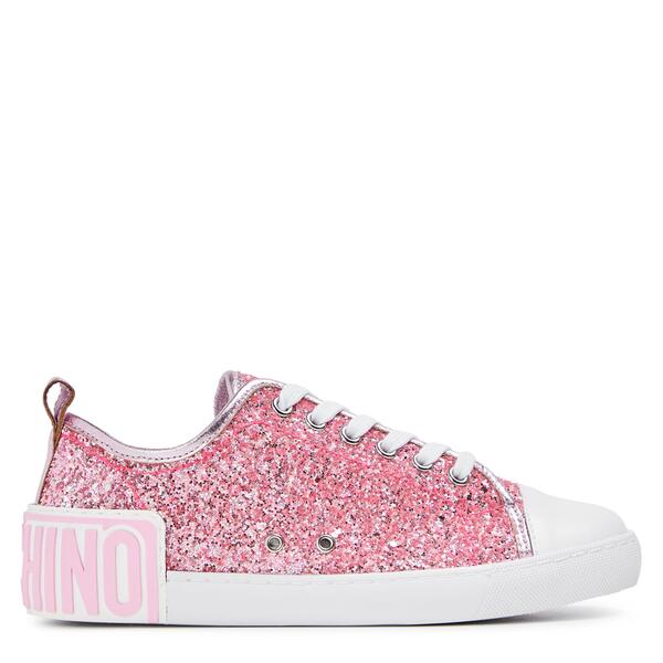 モスキーノ レディース シューズ スニーカー Moschino Women\u0027s Low-Top Trainers Pink サクラ色