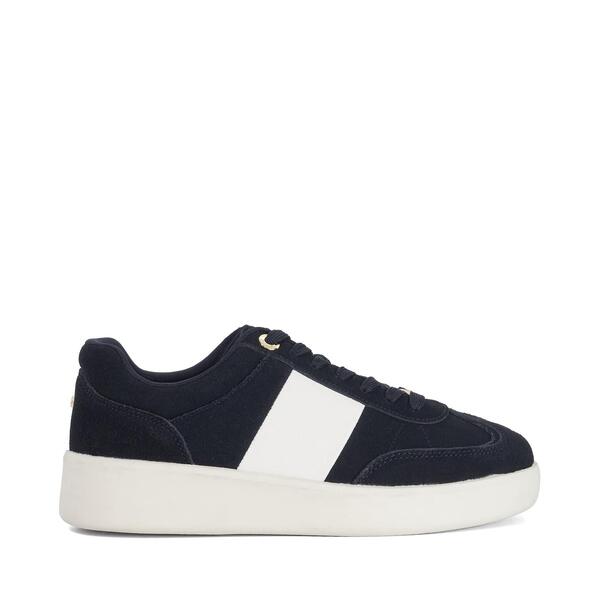 デューンロンドン レディース シューズ スニーカー Dune London Women\u0027s Enticing Low-Top Trainers Navy 米国海軍