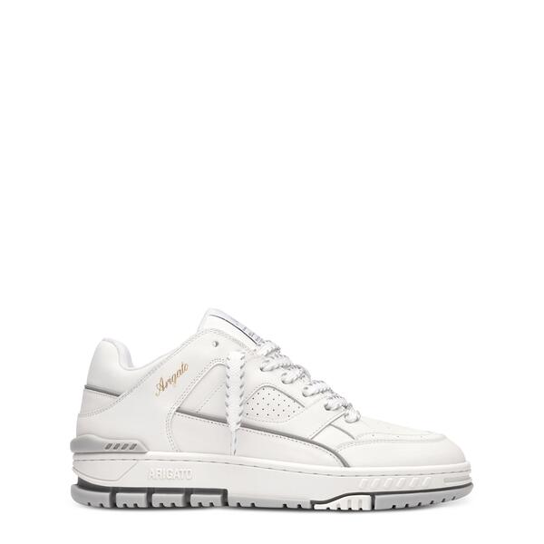 アクセルアリガト レディース シューズ スニーカー Axel Arigato Women\u0027s Basketball-Style Area Lo Trainers Off White/Grey 象牙色