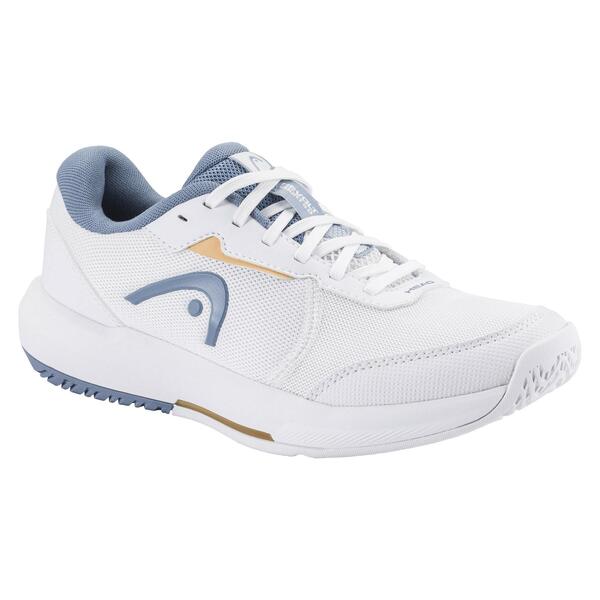 頭顱 レディース シューズ スニーカー HEAD Revolt Court 5.0 Womens Tennishoes White Denim 白いこと