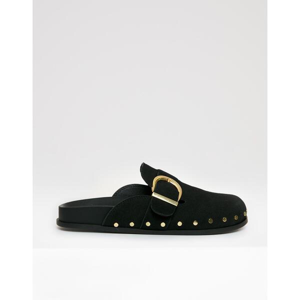 スリードベア レディース シューズ サンダル Threadbare Women\u0027s 結核症 Urbania Mule Slippers Black 黒いこと