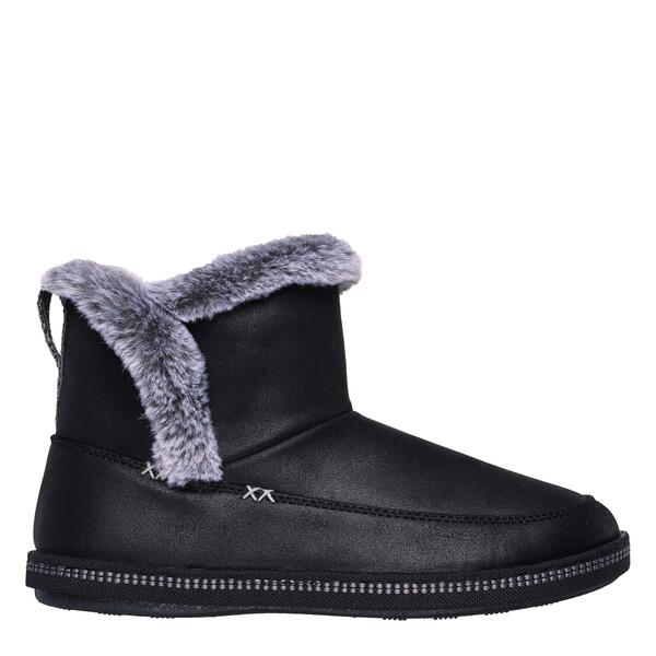 スケッチャーズ レディース シューズ サンダル Skechers Women\u0027s Cozy Campfire Full Fit Slippers Black 黒いこと