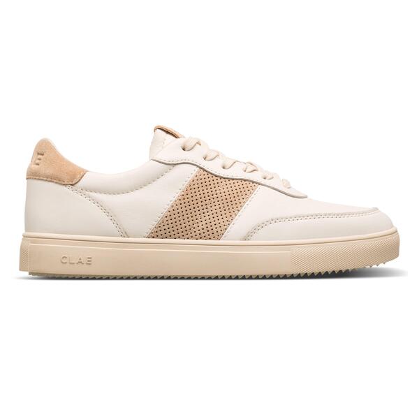 クラエ メンズ シューズ スニーカー Clae Unisex Adults Low-Top Trainers Offwhite Safari 象牙色