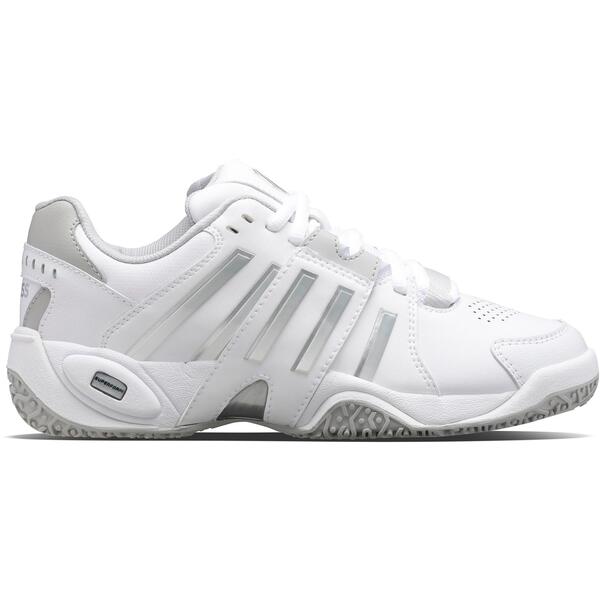 容れものイス レディース シューズ スニーカー K-Swiss Women\u0027s Accomplish Tennishoes White 白いこと