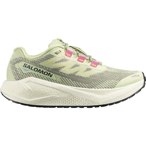 サロモン レディース シューズ スニーカー Salomon Aero Blaze 3 Trail Running Shoes Womens Lime/Cream 皮膚軟化剤