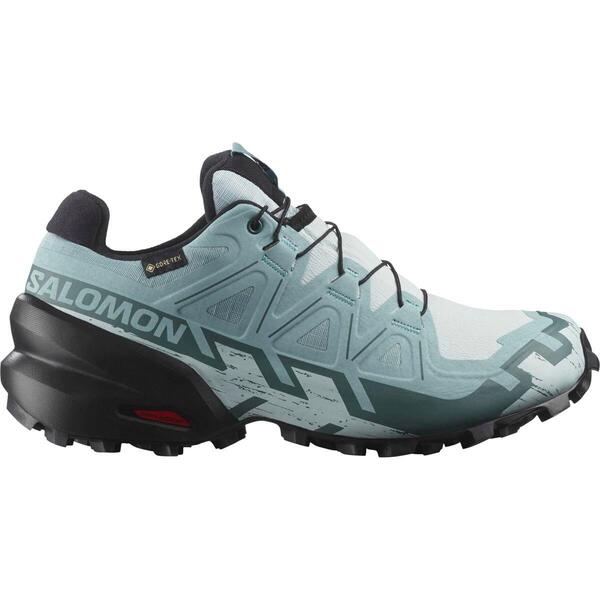 サロモン レディース シューズ スニーカー Salomon Speedcross 6 GTX Trail Running Shoes Womens Blue/Black 黒いこと