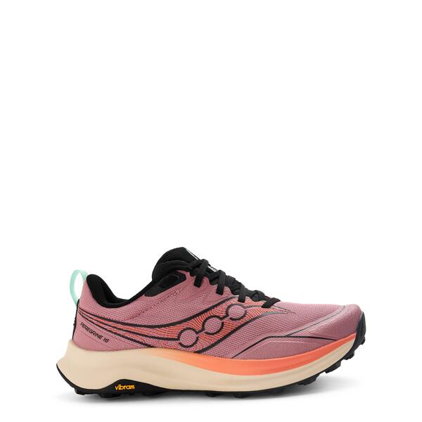 サッカニー レディース シューズ スニーカー Saucony Womens Peregrine 16 Off-Road Trail Running Shoes Mauve/Salmon 年魚